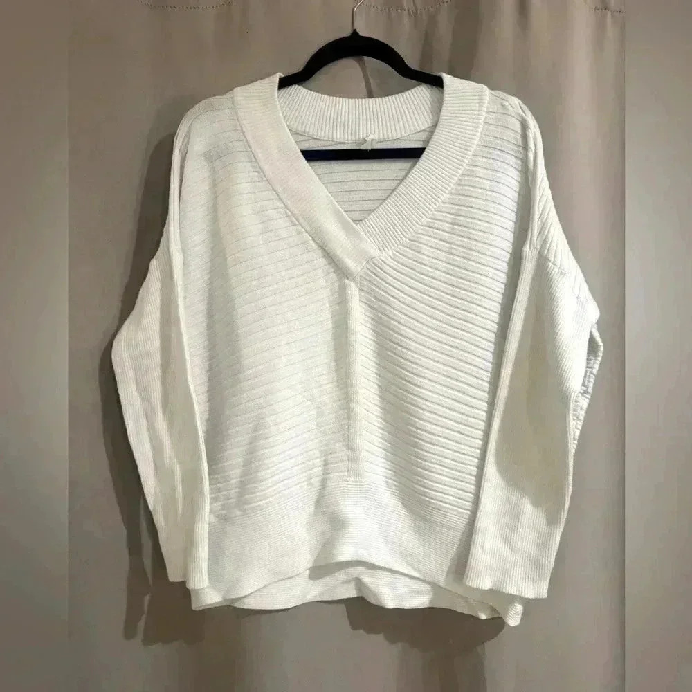 Women’s White Wishlist Sweater
